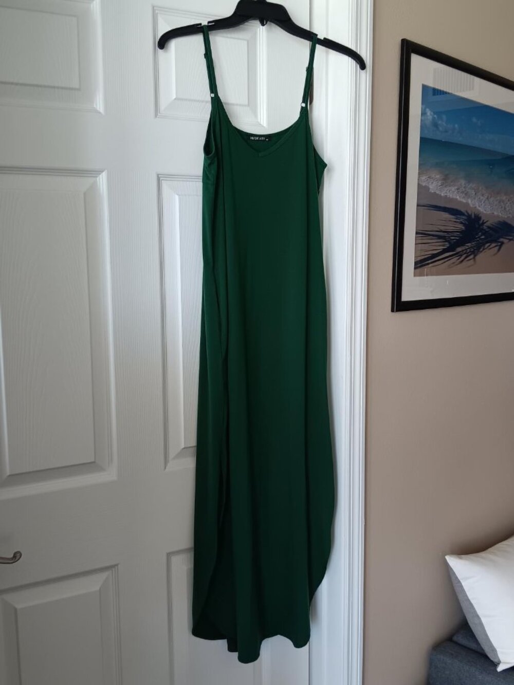 HUSKARY DRESS Maxi Green Size XS